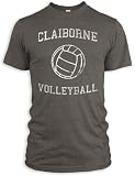 Vintage Distressed Claiborne Volleyball Tri-Blend T-Shirt