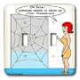 Rich Diesslins Funny General - Editorial Cartoons - Issues of the Real Spiderman - Cleaning - Light Switch Covers - double toggle switch
