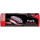 LU Cookies Pim's Raspberry, Soft Biscuits with Rapberry Filling, 5.29-Ounce Packages (Pack of 6)