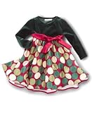 Bonnie Jean Baby Girl Polka-Dot Dress