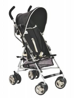 Childrens Toyshop  Toys : Little Shield Davos Pushchair in Black
