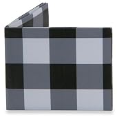Black Plaid Design With Black And Gray Pattern