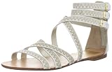 Dolce Vita Women's Marquez Ankle-Strap Sandal,White,6 M US