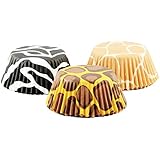 Fox Run Brands Animal Print Baking Cup Papers, Set of 75