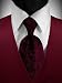 Tuxedo Vest - Solid Satin Wine with Coordinating Tapestry Tie