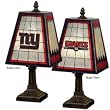New York Giants Memory Company Art Glass Table Lamp NFL Football Fan Shop Sports Team Merchandise