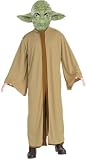  : Mens Costume Sci Fi Fantasy Star Wars Officially Licensed Jedi Master Yoda Long Robe Party Outfit