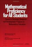 Mathematical Proficiency for All Students: Toward a Strategic Research and Development Program in Mathematics Education