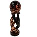 African Unity Globe Wood Carving - Handmade in Ghana