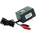 UPG D1724 Sealed Lead Acid Battery Charger (6V/12V Switchable Single-Stage with Alligator Clips)
