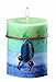 DecoGlow Soothing 3-Inch by 4-Inch Pillar Candle