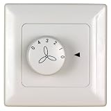 Fanimation C1220WH 3-Fan Speed Slide Wall