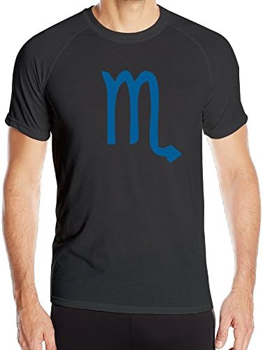 Men's Scorpio Logo Zodiac Symbol Short-Sleeve Sports Shirts