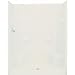 Sterling Vikrell 62044100-0 60'' White Wall Set Shower