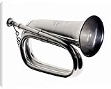 Canvas Prints of Bugle presented to boy bugler William Walker, who served in HMS from National Maritime Museum