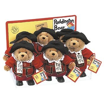 Childrens Toyshop  Toys : Small Paddington Bear 19cm Beefeater Outfit