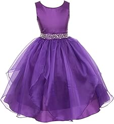 Tea Length Organza/Taffeta Pageant Dress/Prom Dress 