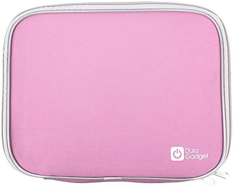 DURAGADGET Strong Water Resistant Baby Pink Laptop Sleeve For XMG A102
