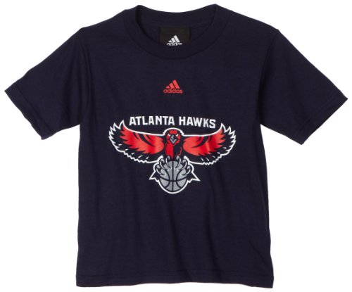 NBA Toddler Atlanta Hawks Short Sleeve Tee "Primary Logo" - R4A3Nm-H (Navy, 3T)
