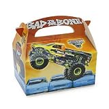 Party Supplies - Empty 4"x6" Monster Jam Favor Boxes (4)