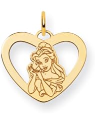 Disney Belle Heart Charm