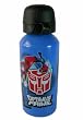 Transformers water bottle - Trans Formers 13oz Aluminum drinking bottle can with black dome lid