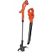 BLACK+DECKER LCC221 20V MAX Lithium String Trimmer/Edger Plus Sweeper Combo Kit, 10