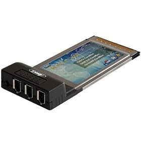 ADVANCE PCM-FW2 PCMCIA Controller Card with 3 FireWire Ports