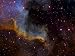 Close-Up View of North America Nebula Photographic Poster Print by Stocktrek Images, 16x12
