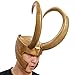 XCOSER Loki Helmet Mask Props for Halloween Costume Classic