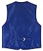 BOY'S Dress Vest & NeckTie Solid ROYAL BLUE Color Neck Tie Set