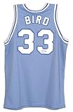 Larry Bird Indiana State Sycamores Autographed Majestic Jersey
