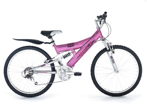 Raleigh Roxz Girl's Dual Suspension Mountain Bike - 24-Inch