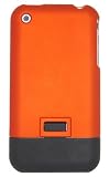 KingCase iPhone 1G 2G (Original iPhone) Rubberized Slider Case (Orange) 4GB, 8GB, 16GB