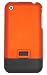 KingCase iPhone 1G 2G (Original iPhone) Rubberized Slider Case (Orange) 4GB, 8GB, 16GB