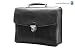 Tony Perotti Green Bella Russo Laptop Double Brief Laptop Briefcase - Black PG019701B...