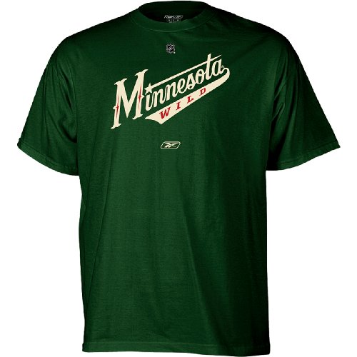 Reebok Minnesota Wild Third Logo T-Shirt Medium