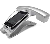 41nNbduqmuL. SL160  iClooly Phone Handset and Sync Stand for iPhone 4S, 4, 3GS, 3G, and Other Wireless Phones with 3.5 mm Headphone Jack
