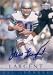 Steve Largent certified autograph Seattle Seahawks 2000 Upper Deck Legends card