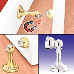 MAGNETIC DOOR STOP CHROME