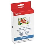 Canon KC-18IF Color Ink and Paper Full-Size Label Set ~ Canon