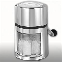 Ice Crusher inkl. Eisbeh�lter und Schaufel - mechanischer Eis-Zerkleinerer