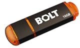 Patriot Bolt 16GB USB 2.0 Flash Drive with 256-bit AES encryption, PSF16GBTUSB