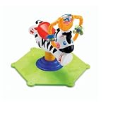 Fisher Price Bounce & Spin Zebra Toy