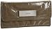 Calvin Klein Patent Padding Continental Checkbook Wallet,Mushroom,one size-visli Cheap Deals