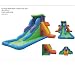 Dueling 4 in 1 Waterslides - backyard Water Park