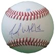 Jarrod Washburn Autographed Rolb Baseball, Anaheim Angels, Seattle Mariners, Proof Photo