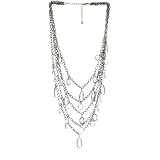 RAIN Multi-Shape Crystal Necklace