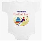 Football Isn't A Game - Sports and Games Baby Onesie