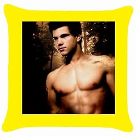 Throw Pillow Case Yellow of Twilight Jacob Black
